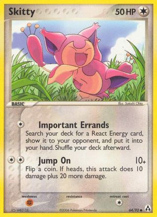 Skitty - 64/92 [Legend Maker] Reverse Holofoil