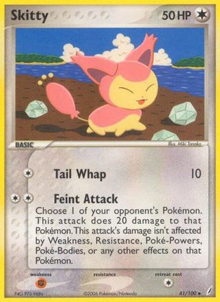 Skitty - 41/100 [Crystal Guardians]
