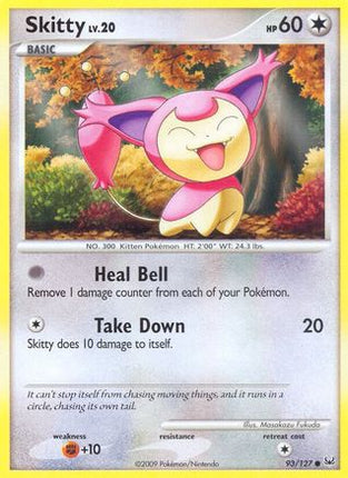 Skitty - 93/106 [Platinum] Reverse Holofoil