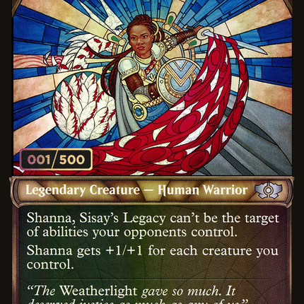 Shanna, Sisay's Legacy (Showcase) [Multiverse Legends] Serialized Foil