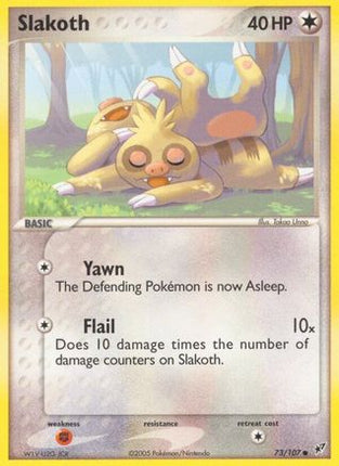 Slakoth - 73/107 [Deoxys] Reverse Holofoil
