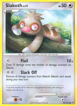 Slakoth - 95/106 [Platinum] Reverse Holofoil