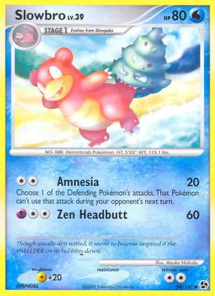 Slowbro - 54/106 [Great Encounters] Reverse Holofoil