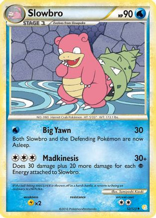Slowbro - 52/106 [HeartGold SoulSilver] Reverse Holofoil