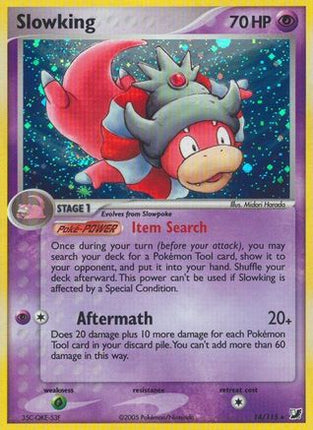 Slowking - 14/115 [Unseen Forces] Reverse Holofoil