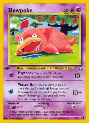 Slowpoke - 73/111 [Neo Genesis] Unlimited