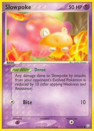 Slowpoke - 76/109 [Team Rocket Returns] Reverse Holofoil