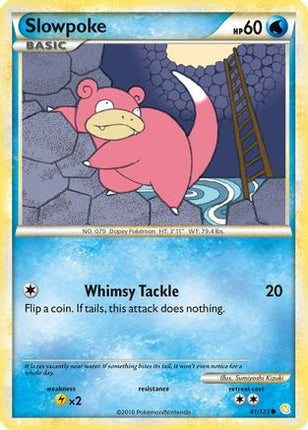 Slowpoke - 81/106 [HeartGold SoulSilver]