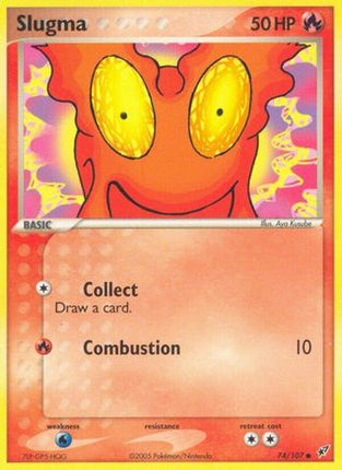 Slugma - 074/107 [Deoxys] Reverse Holofoil