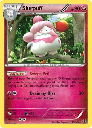 Slurpuff - 95/106 [XY Base Set] Reverse Holofoil