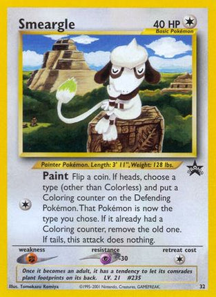 Smeargle - 32/null [WoTC Promo]