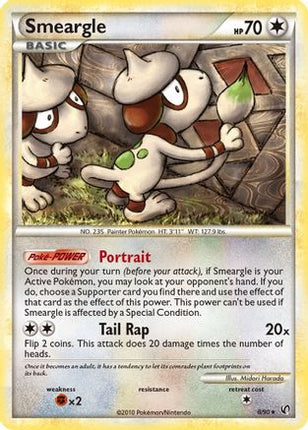 Smeargle - 8/106 [Undaunted] Reverse Holofoil
