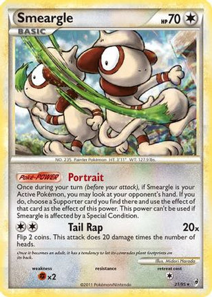 Smeargle - 21/95 [Call of Legends] Reverse Holofoil