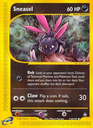 Sneasel - 110/147 [Aquapolis]