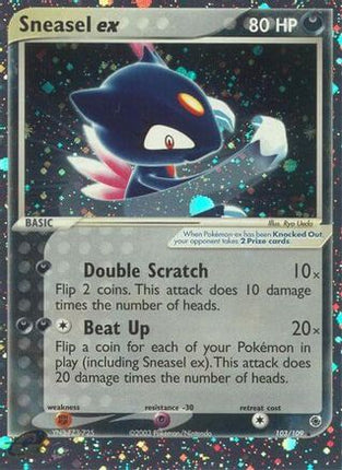 Sneasel ex - 103/109 [Ruby and Sapphire] Holofoil