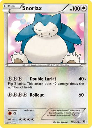 Snorlax - 109/149 [Boundaries Crossed]