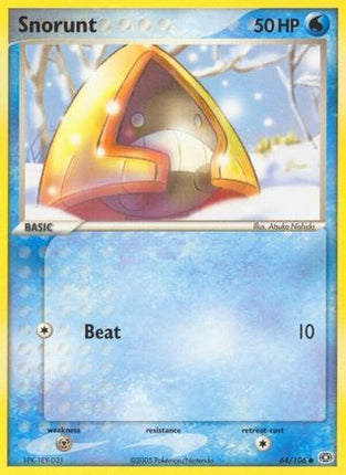 Snorunt - 64/106 [Emerald] Reverse Holofoil