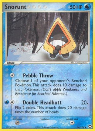 Snorunt - 64/null [Power Keepers] Reverse Holofoil