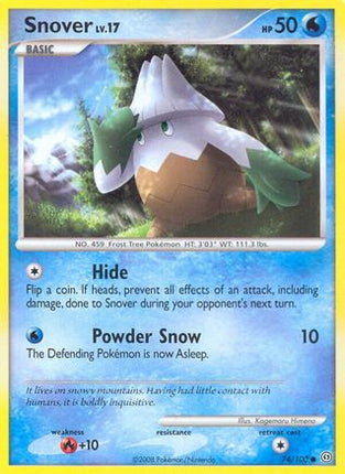 Snover - 74/106 [Stormfront] Reverse Holofoil
