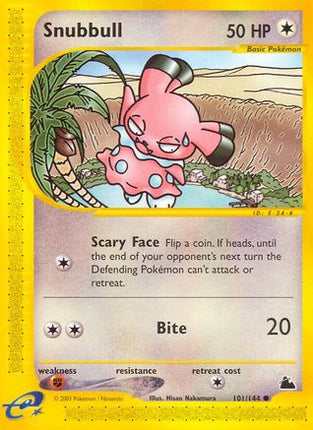 Snubbull - 101/144 [Skyridge] Reverse Holofoil