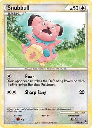Snubbull - 71/95 [Call of Legends] Reverse Holofoil
