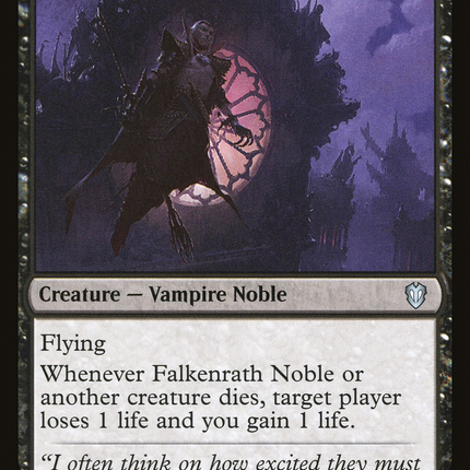 Falkenrath Noble [Crimson Vow Commander]