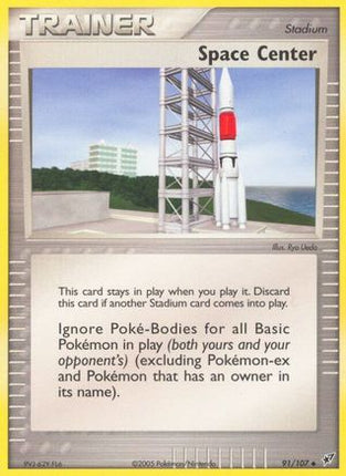 Space Center - 91/107 [Deoxys] Reverse Holofoil