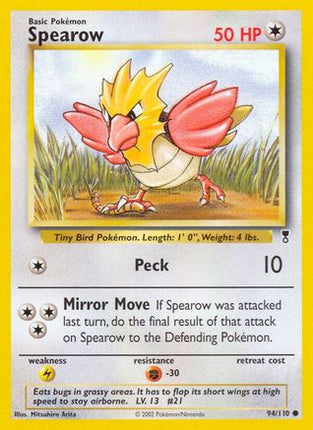 Spearow - 94/110 [Legendary Collection] Reverse Holofoil
