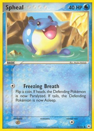Spheal - 74/101 [Hidden Legends]