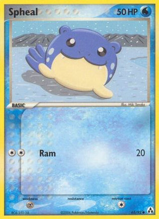 Spheal - 65/92 [Legend Maker] Reverse Holofoil
