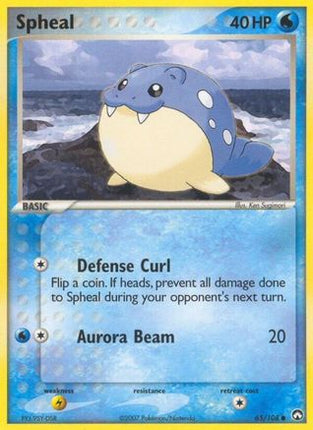 Spheal - 65/108 [Power Keepers] Reverse Holofoil