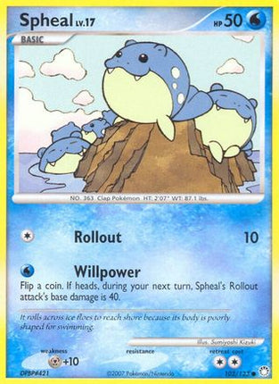 Spheal - 102/123 [Mysterious Treasures] Reverse Holofoil