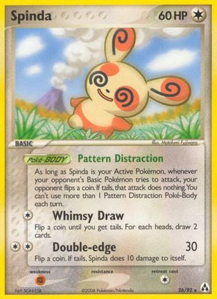 Spinda - 26/null [Legend Maker] Reverse Holofoil
