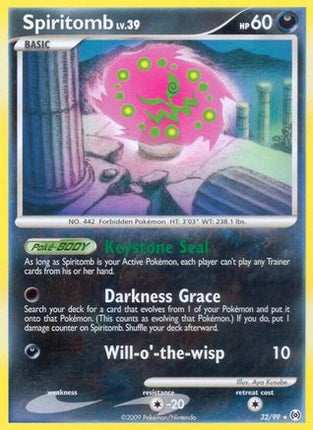 Spiritomb - 32/106 [Arceus] Reverse Holofoil