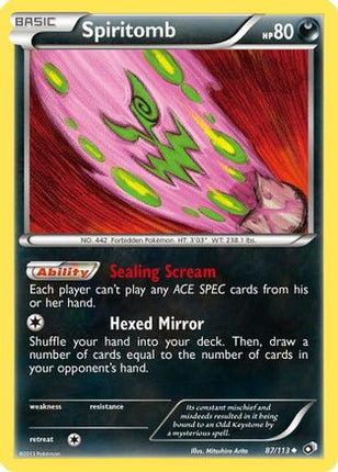 Spiritomb - 87/106 [Legendary Treasures] Reverse Holofoil