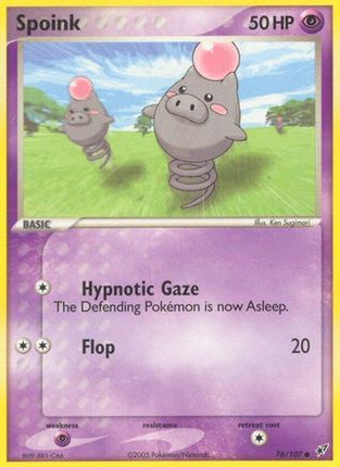 Spoink - 76/107 [Deoxys] Reverse Holofoil