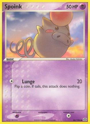 Spoink - 066/106 [Emerald]