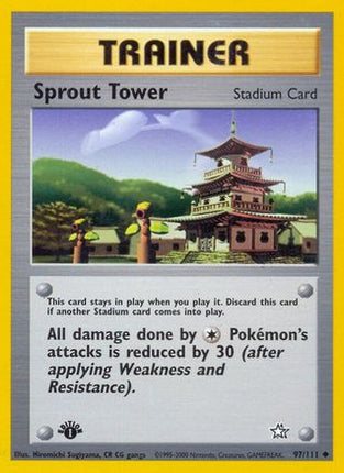 Sprout Tower - 97/111 [Neo Genesis] Unlimited