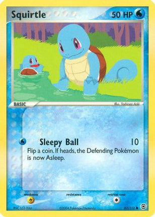 Squirtle - 082/112 [FireRed & LeafGreen]
