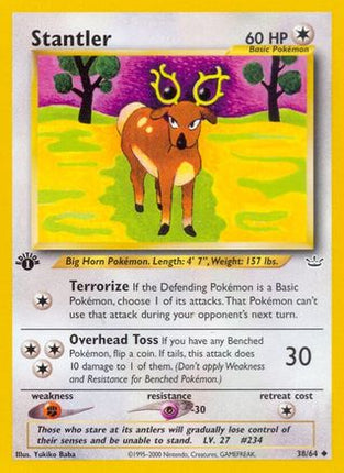 Stantler - 38/64 [Neo Revelation] 1st Edition