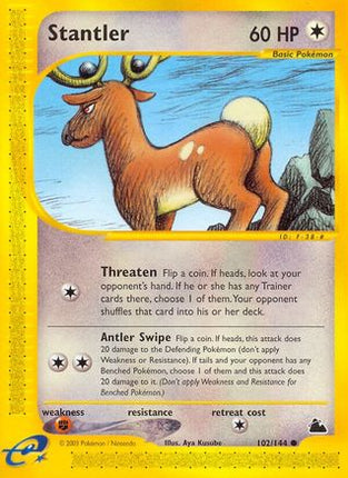 Stantler - 102/144 [Skyridge]