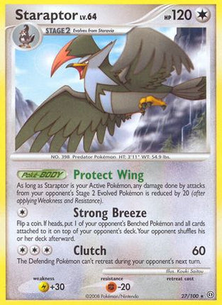 Staraptor - 27/106 [Stormfront] Reverse Holofoil