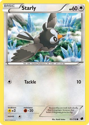 Starly - 95/106 [Plasma Freeze] Reverse Holofoil