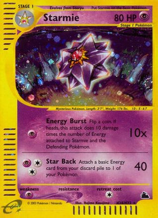 Starmie (H28) - H28/144 [Skyridge] Holofoil