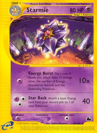 Starmie (30) - 30/144 [Skyridge]