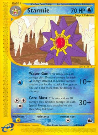 Starmie (44) - 44/144 [Skyridge]