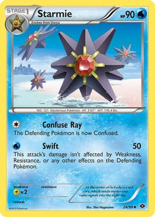 Starmie - 24/99 [Next Destinies] Reverse Holofoil