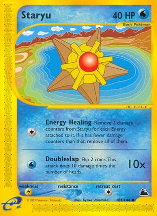Staryu (103) - 103/144 [Skyridge] Reverse Holofoil