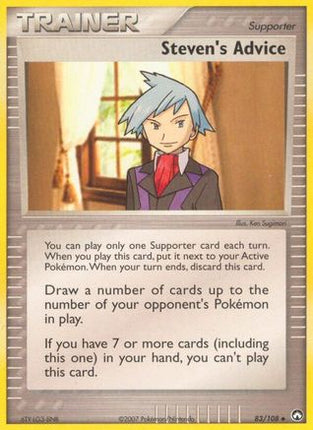 Steven's Advice - 83/108 [Power Keepers]