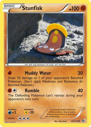 Stunfisk - 83/106 [Legendary Treasures]